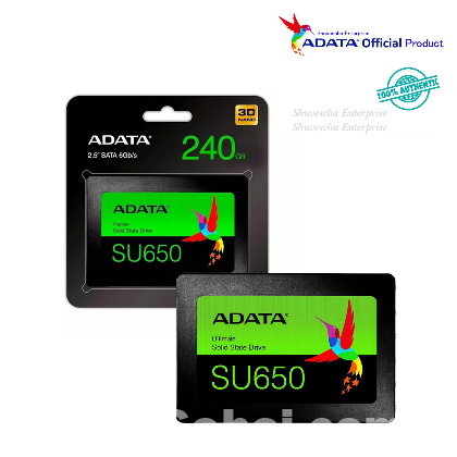 Adata Genuine SU650 240GB SSD Harddrive 2.5